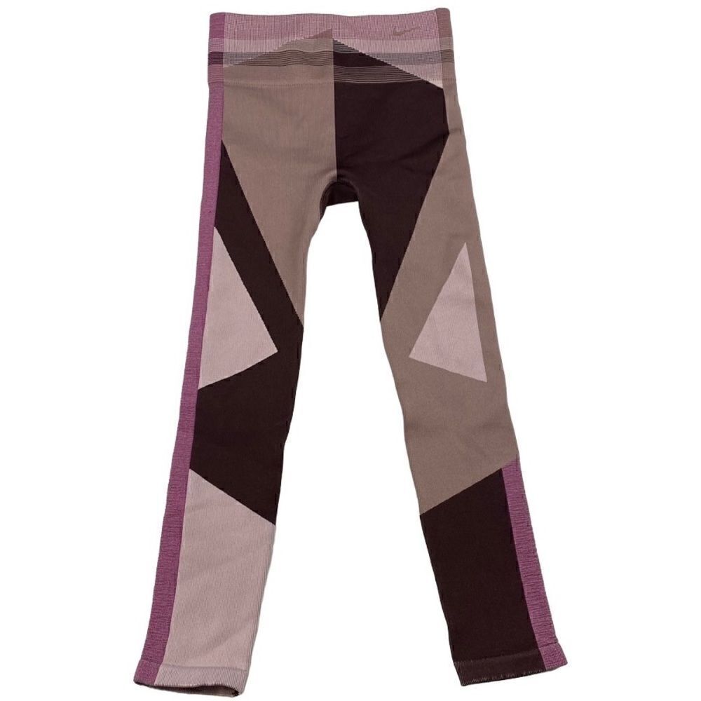 Nike Leggings Sculpt Clash Crop Running Tights Small - Picture 2 of 5